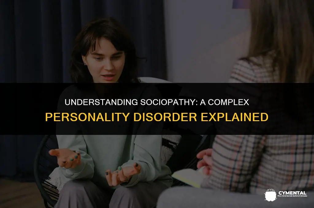 is sociopath a mental disorder
