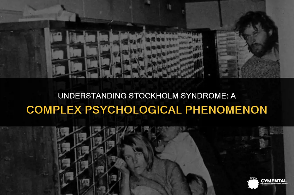 is stockholm syndrome a mental disorder