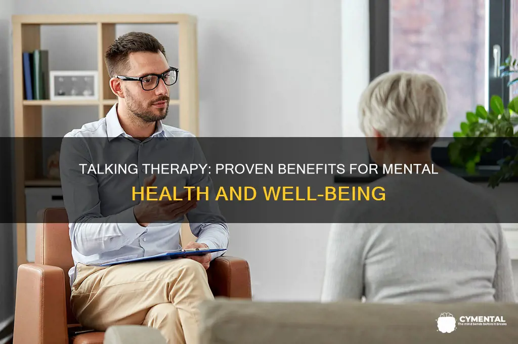 is talking proven to help mental health