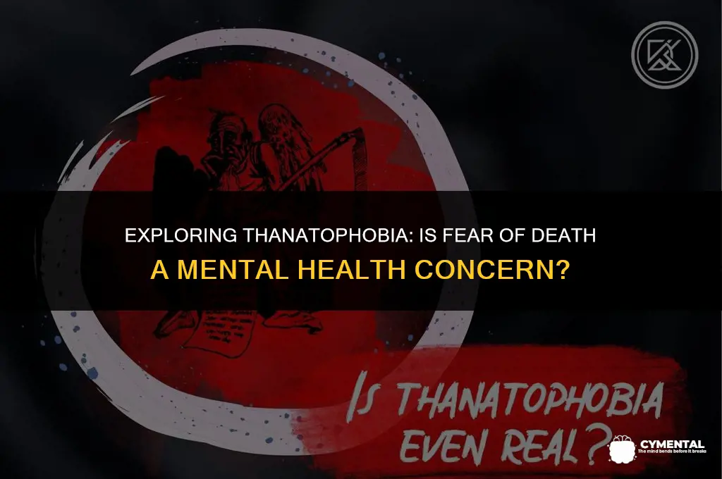 is the fear of death a mental health issue