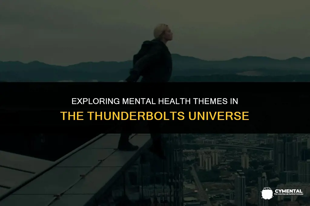 is thunderbolts about mental health