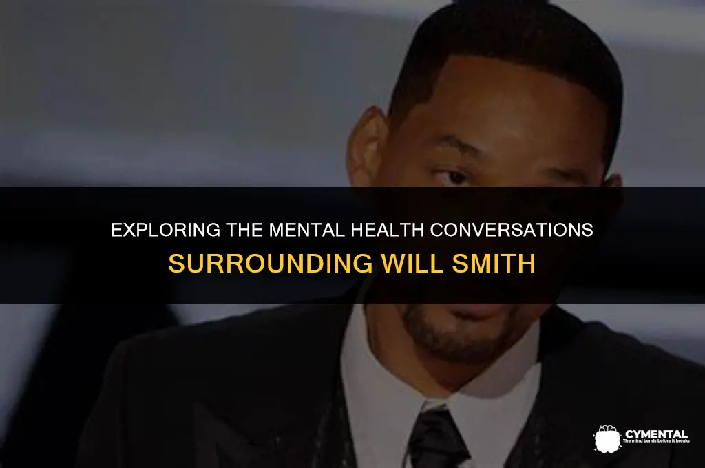 is will smith having mental health issues