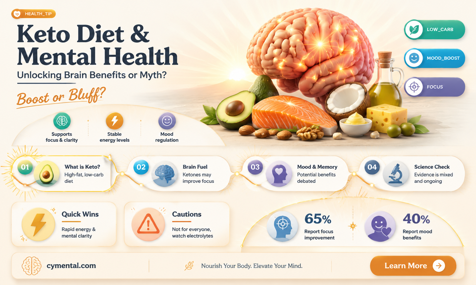does keto diet help with mental health