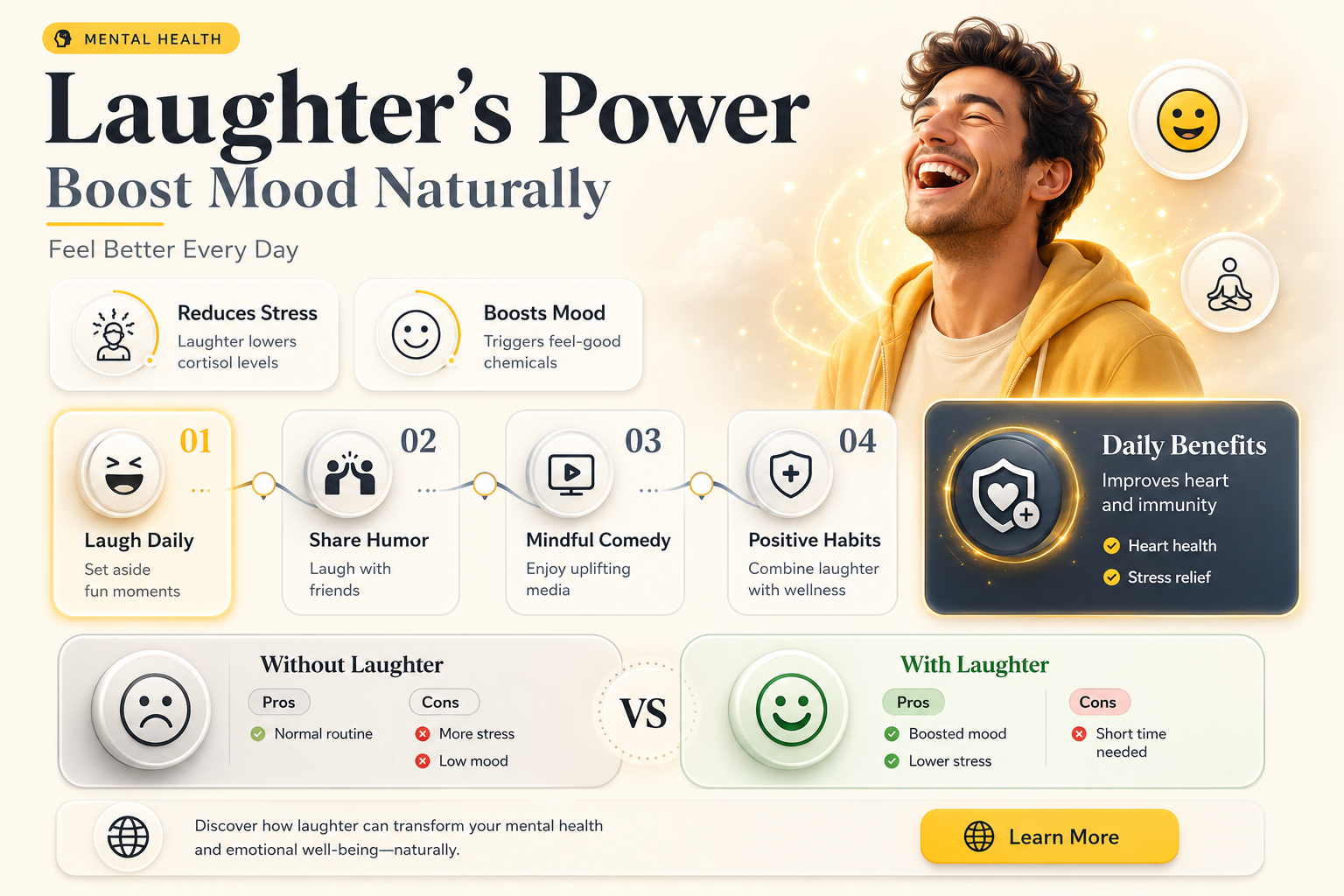 how can laughter help you mentally