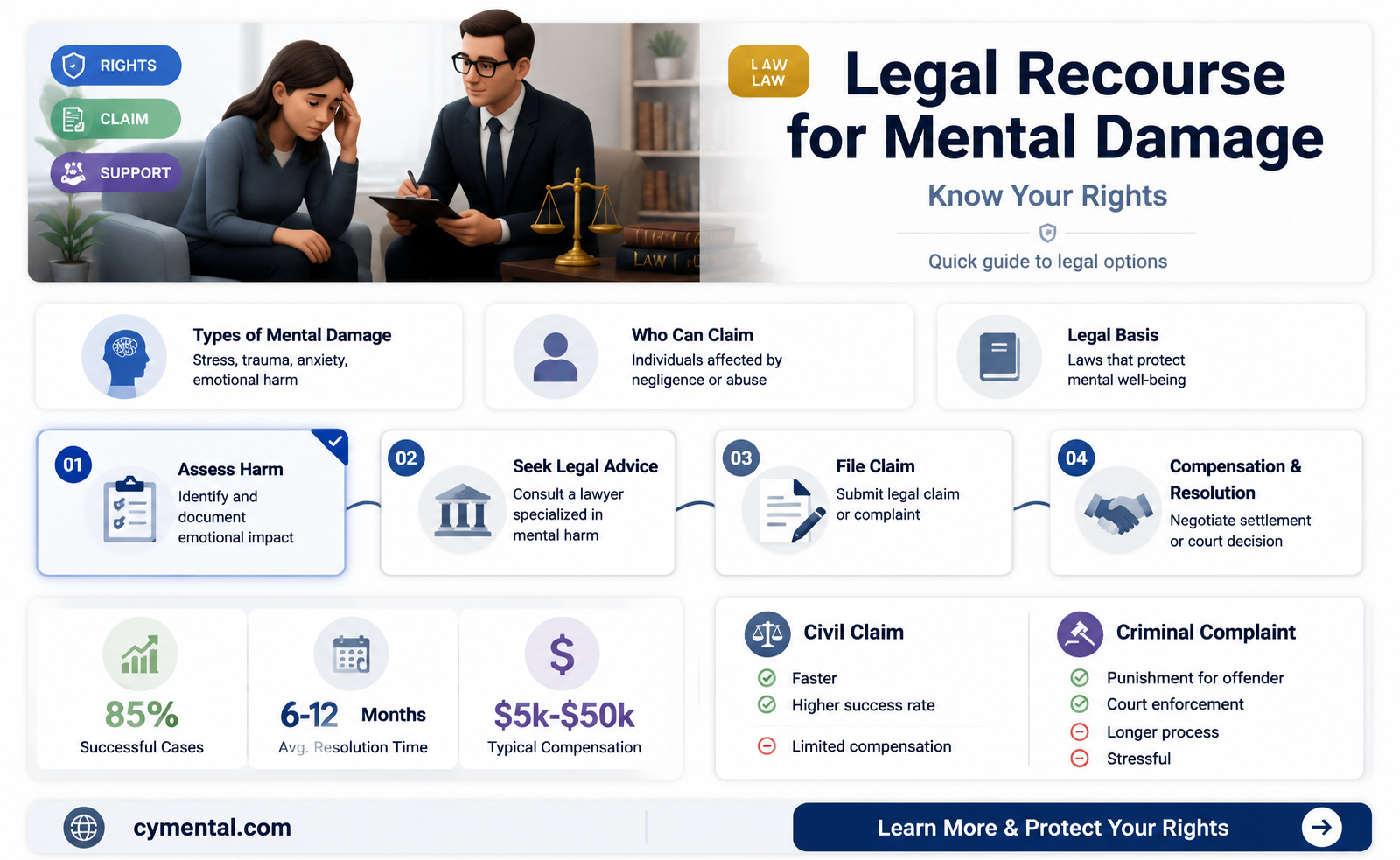 can you sue someone for mental damage