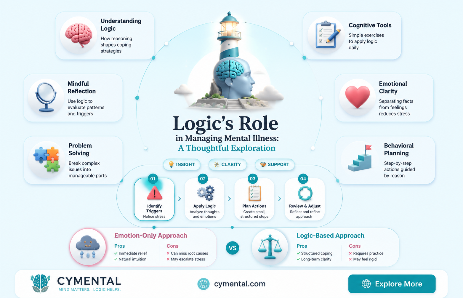 does logic help mental illness