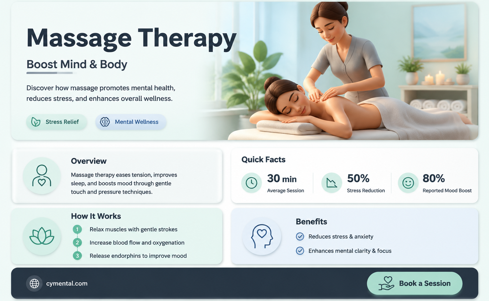 can massage help mental health