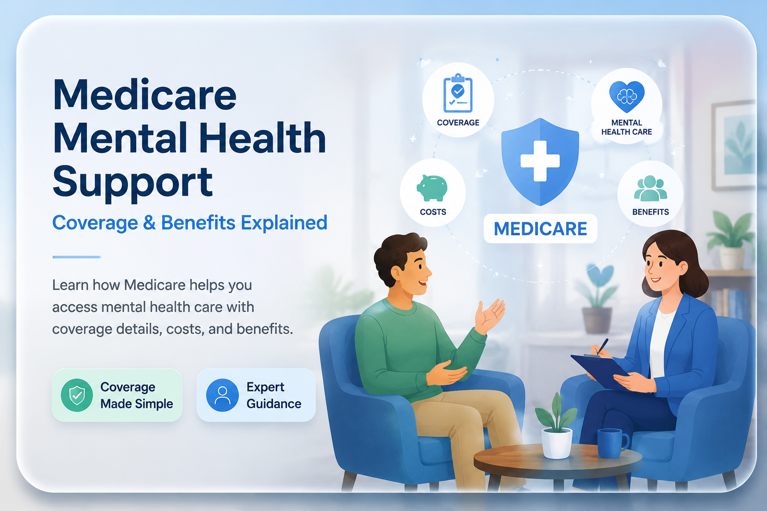 does medicare help people with mental health issues