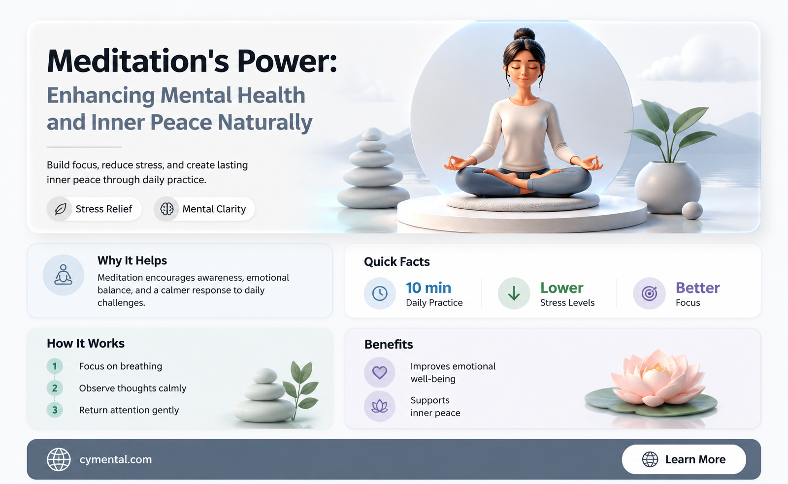 how can meditation help your mental health