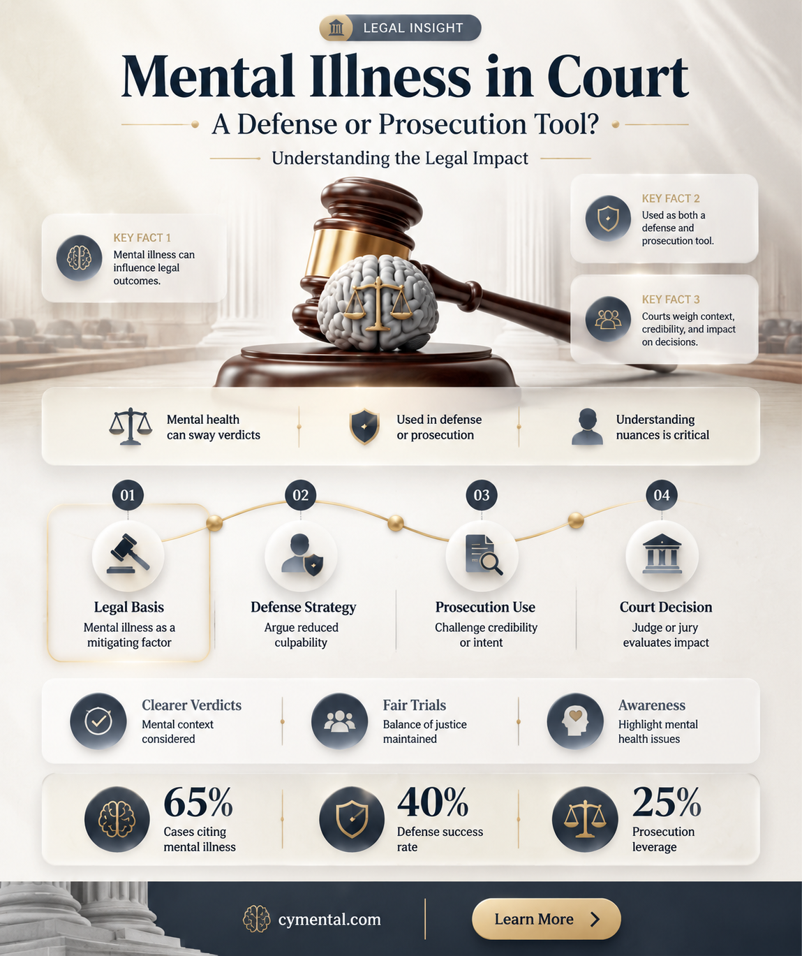 can mental illness help federal prosecution