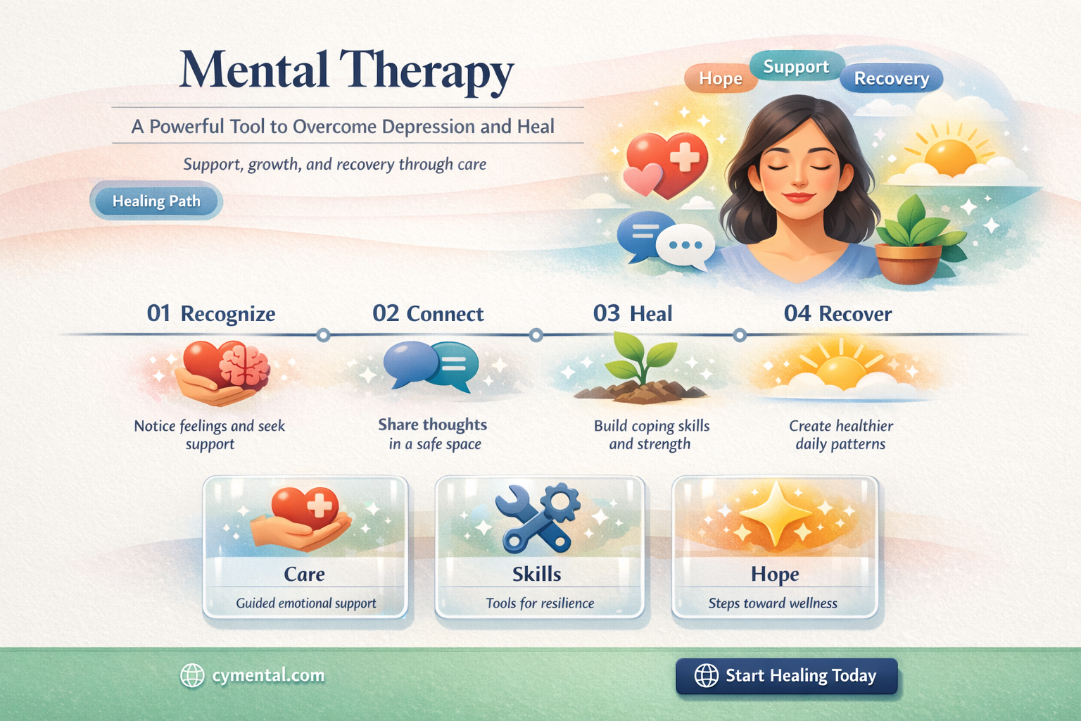 how can mental therapy help with depression
