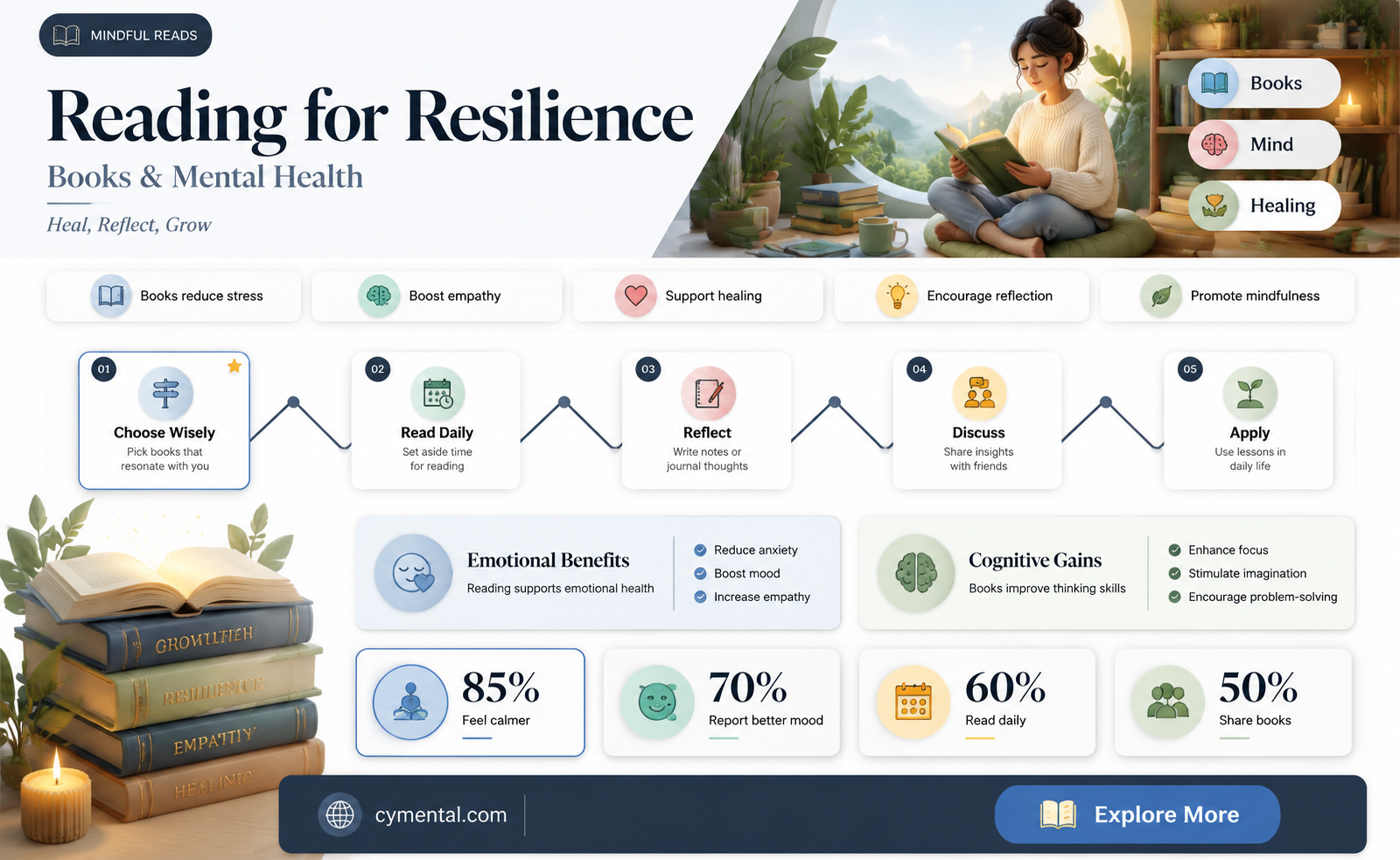 can books help with mental health