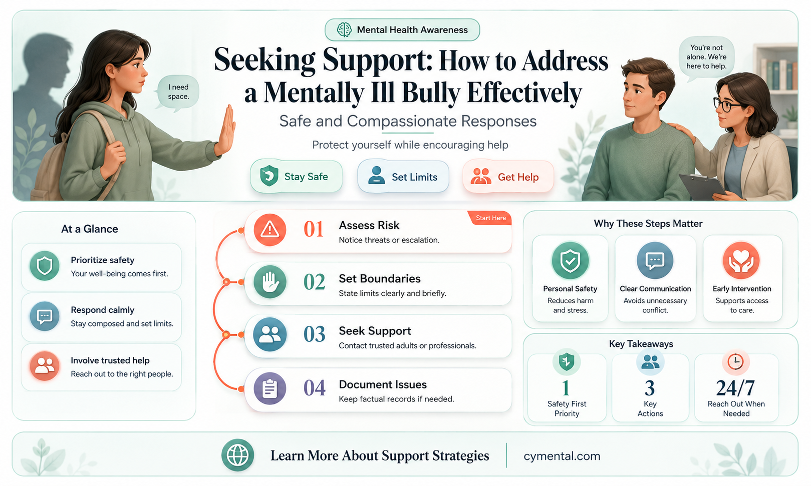 how can i get help for a mentally ill bully