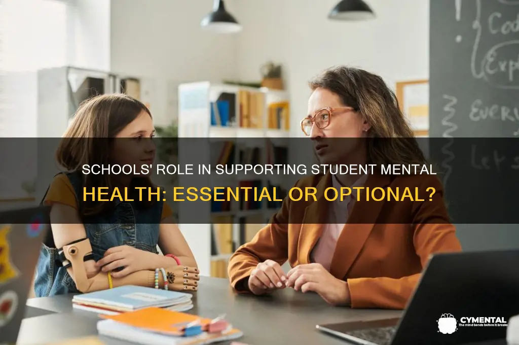 should schools help students with mental health