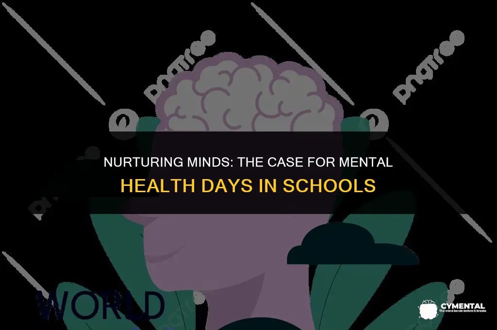 should students get mental health days off from school