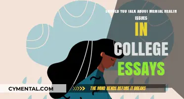 Navigating Mental Health Disclosure in College Admissions Essays