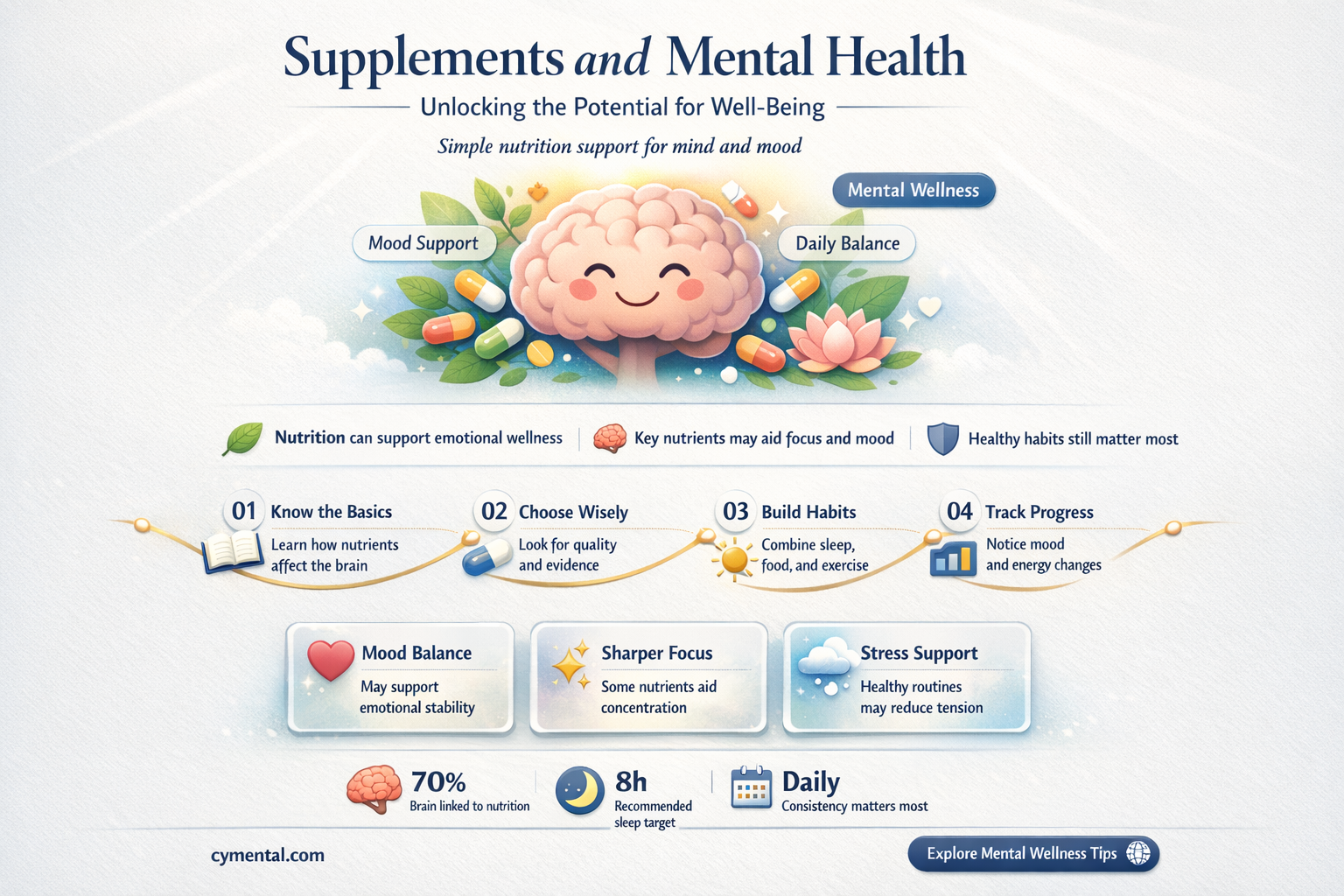 do supplements help mental health