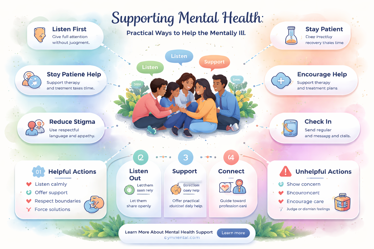how can i help the mentally ill