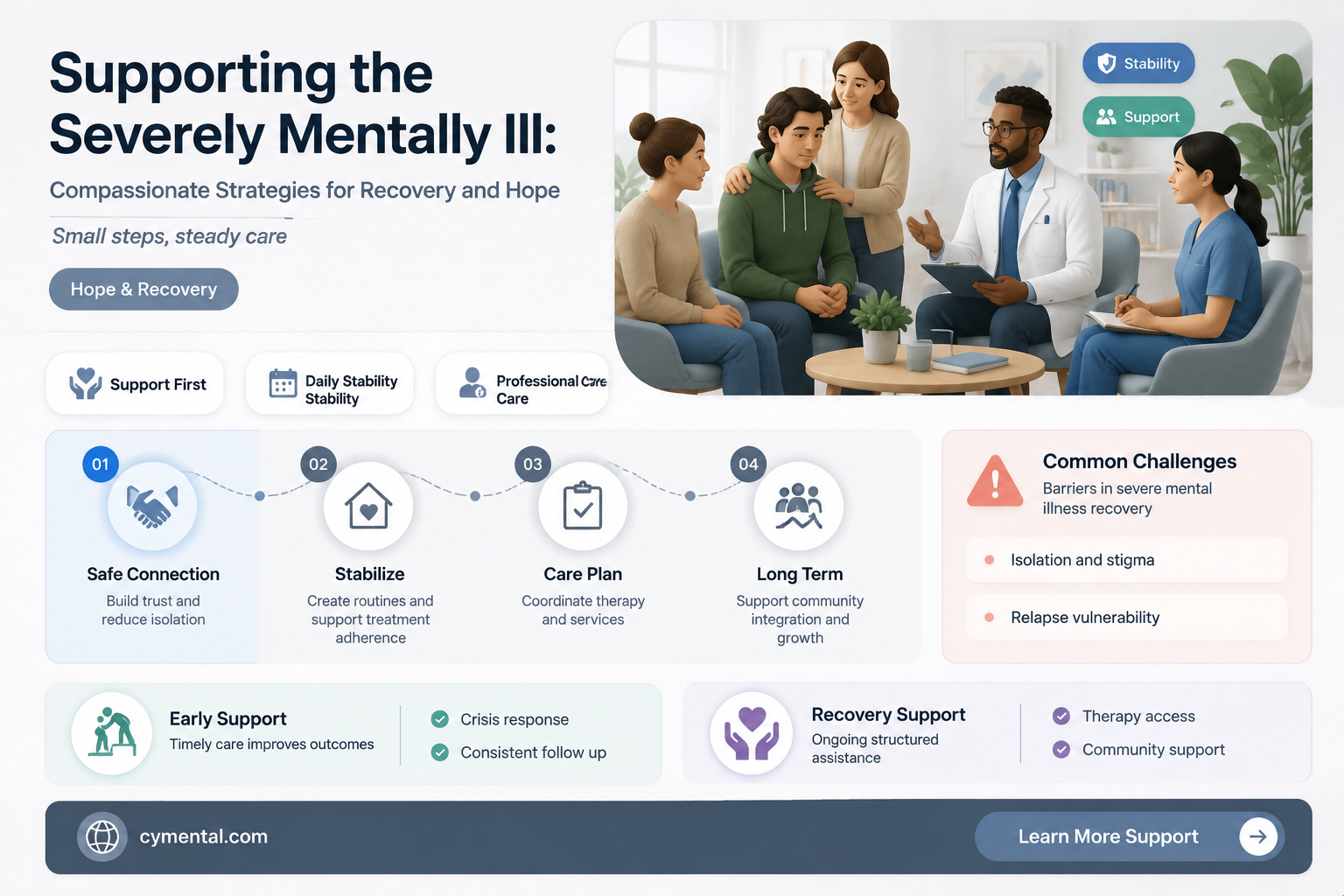 how can we help the severely mentally ill