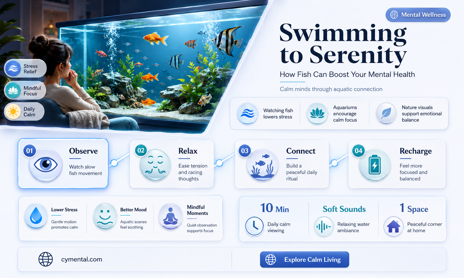 do fish help with mental health