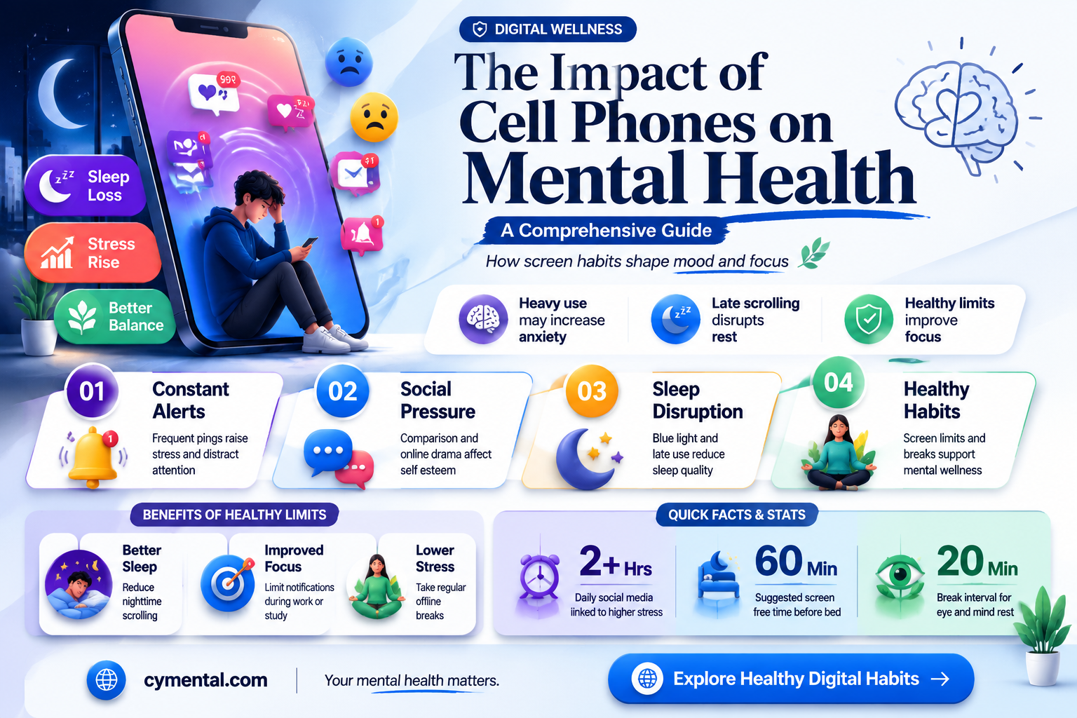 how can cell phones affect your mental health