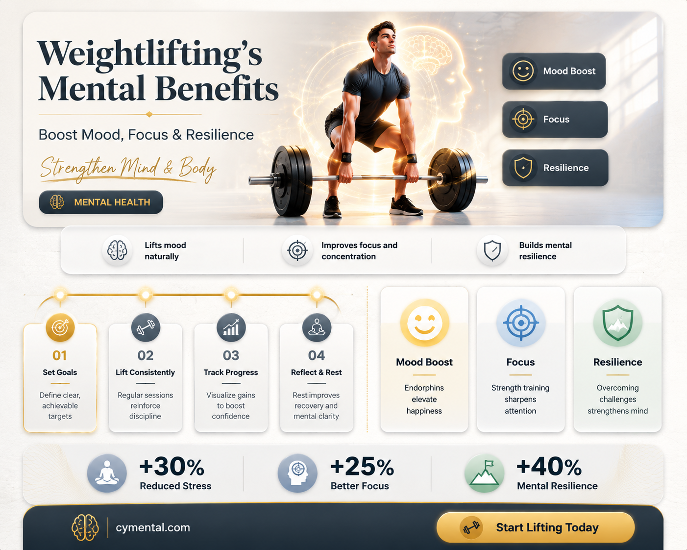 can lifting weights help you mentally