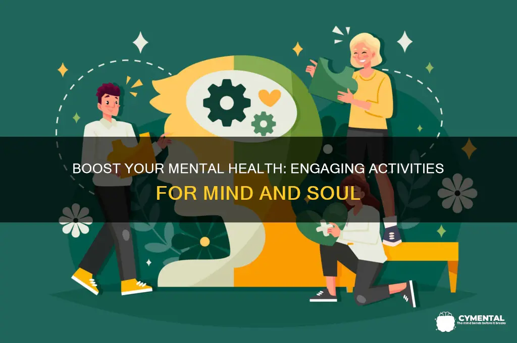 what activities can help with mental health