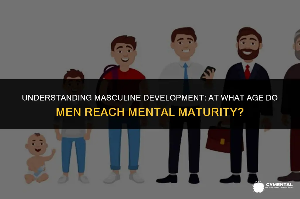 what age do men mentally mature
