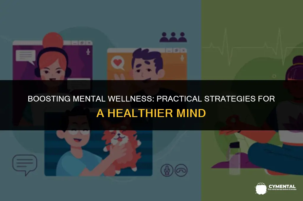 what are 5 ways to improve mental health