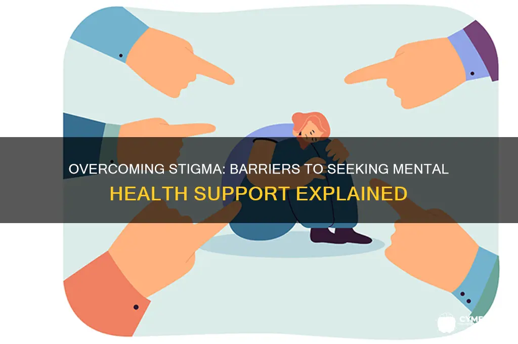 what are barriers to seeking help for mental illnesses