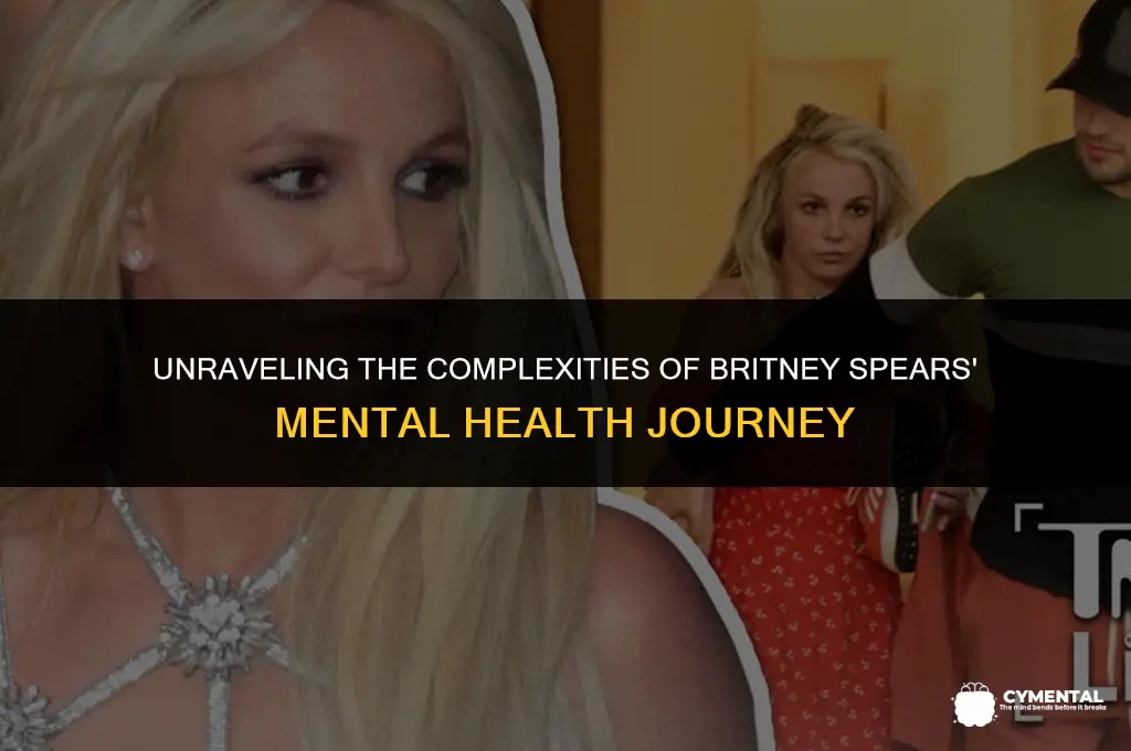 what are britney spears mental health issues
