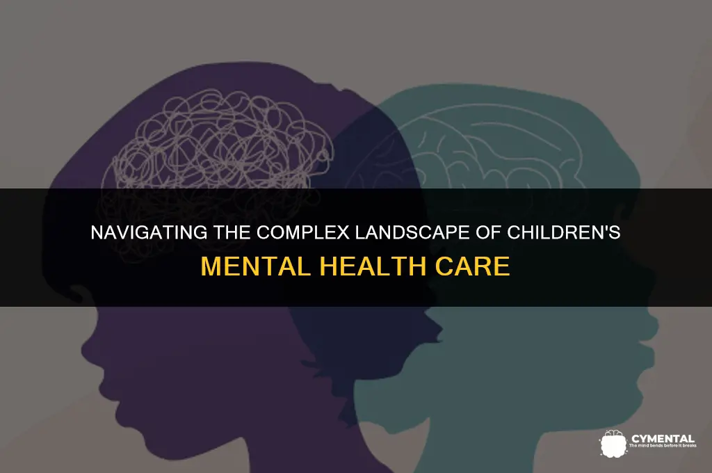 what are issues surrounding mental health care of children
