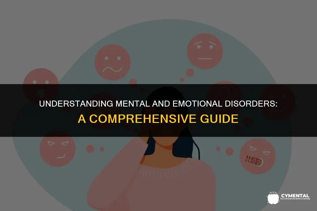 what are mental and emotional disorders