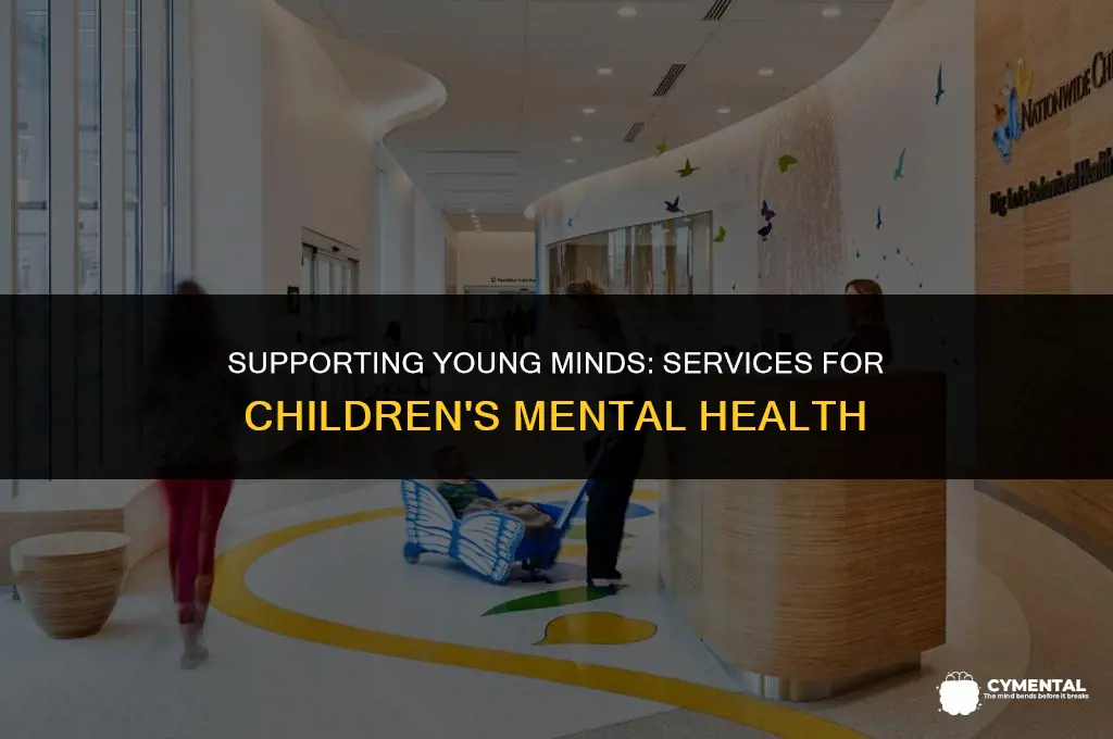 what are services for children with mental health issues