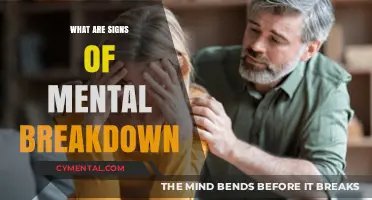 Unraveling the Warning Signs: A Guide to Recognizing Mental Breakdown