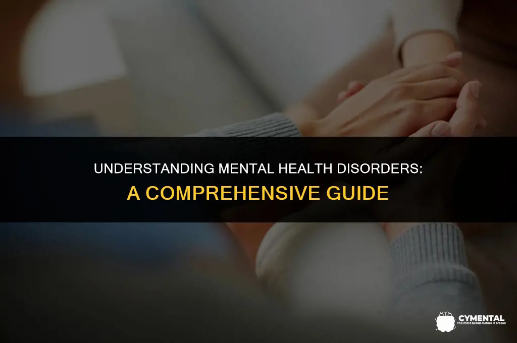 what are some mental health disorders