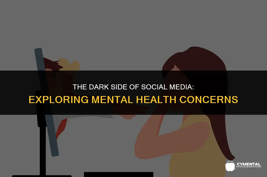 what are some mental health issues caused by social media