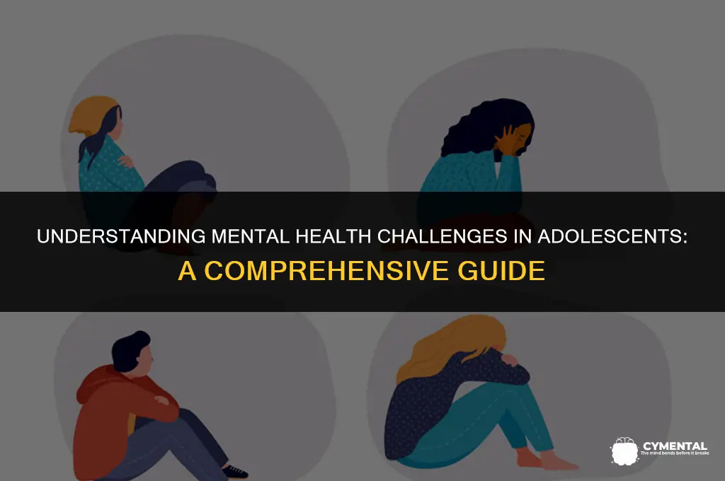 what are some mental health issues seen in adolescents