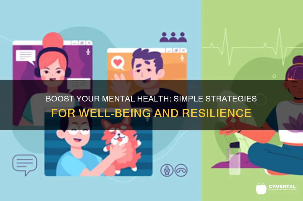 what are some things that can help with mental health
