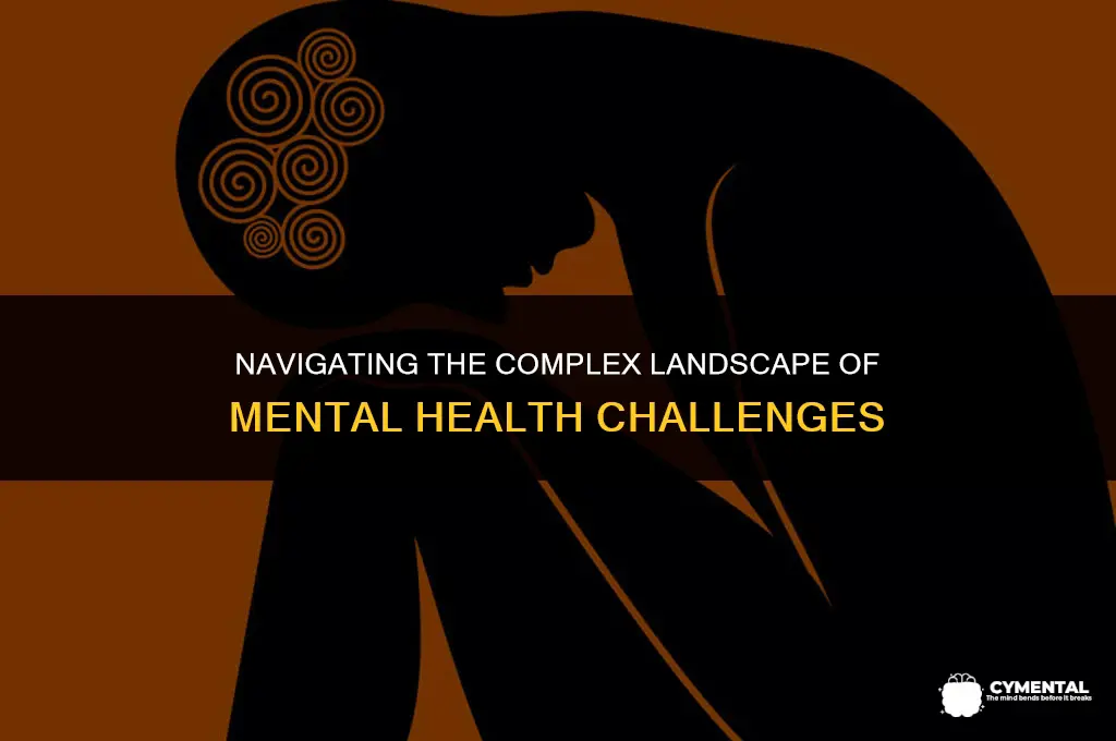 what are somethings that people with mental health issues face