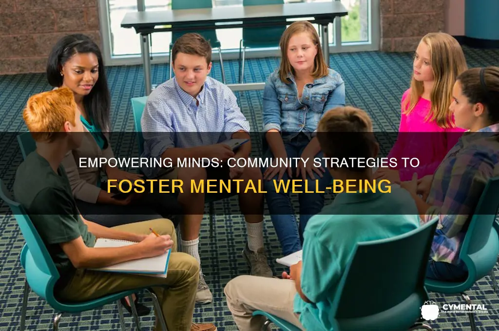 what are someways society can help promote mental health