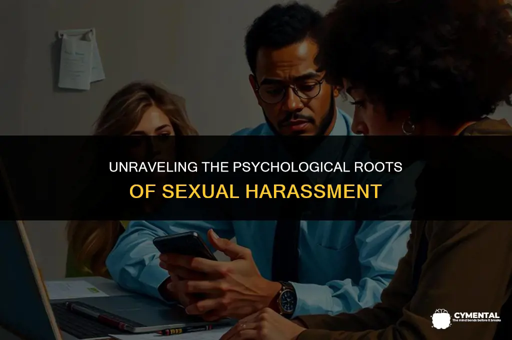 what are the mental issues causing sexual harrassment