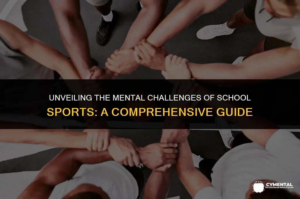 what are the mental issues when playing school sports