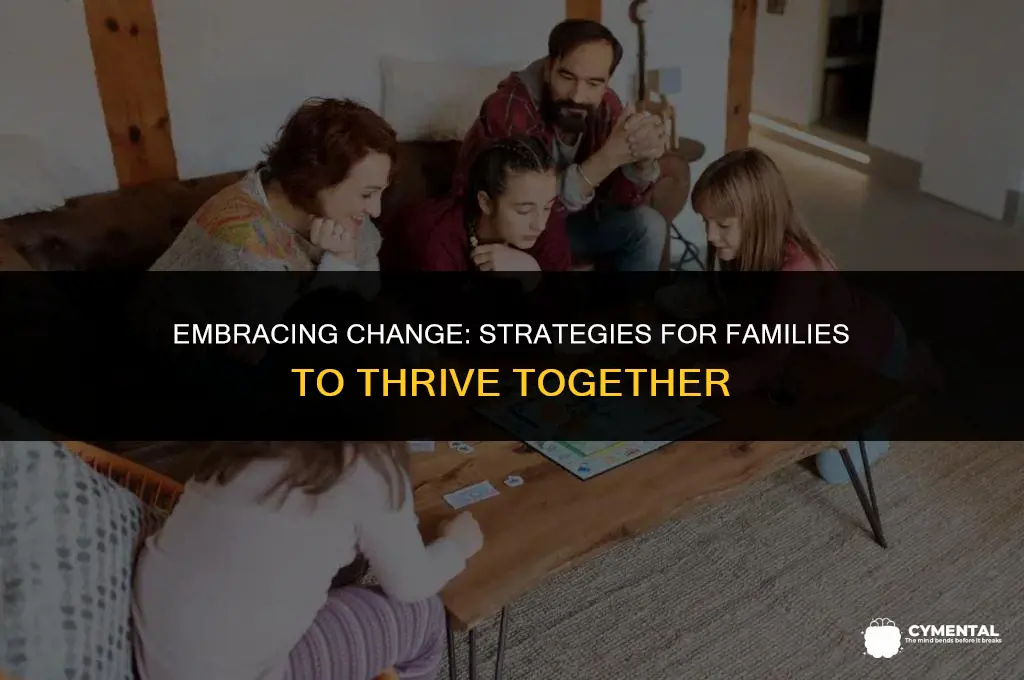 what are three ways family members positively cope with change