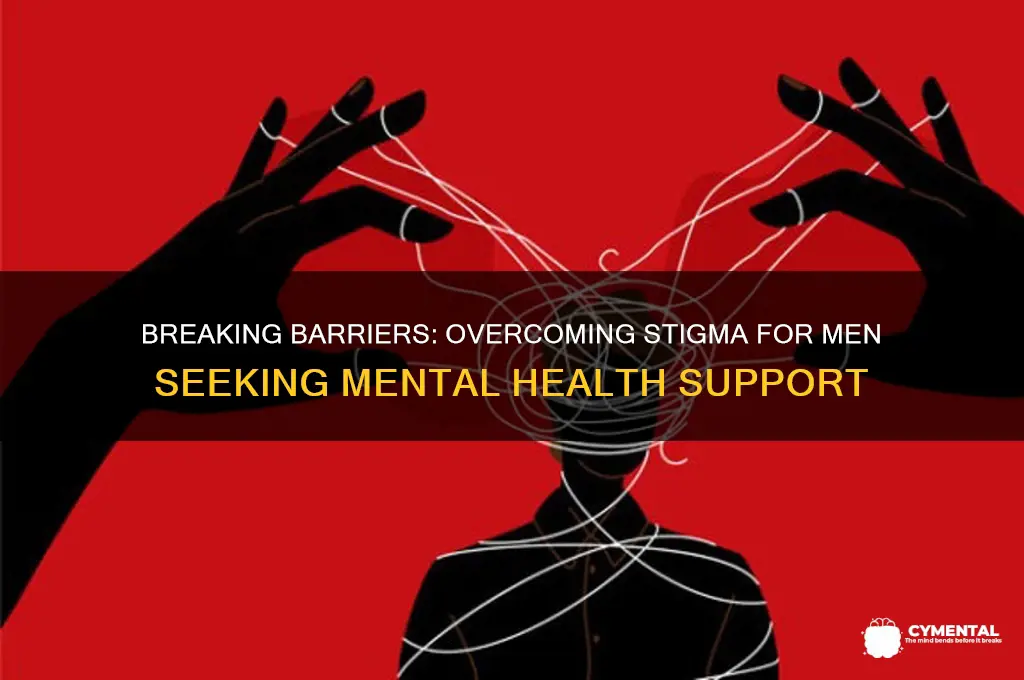 what barriers stigma for men seeking mental health help