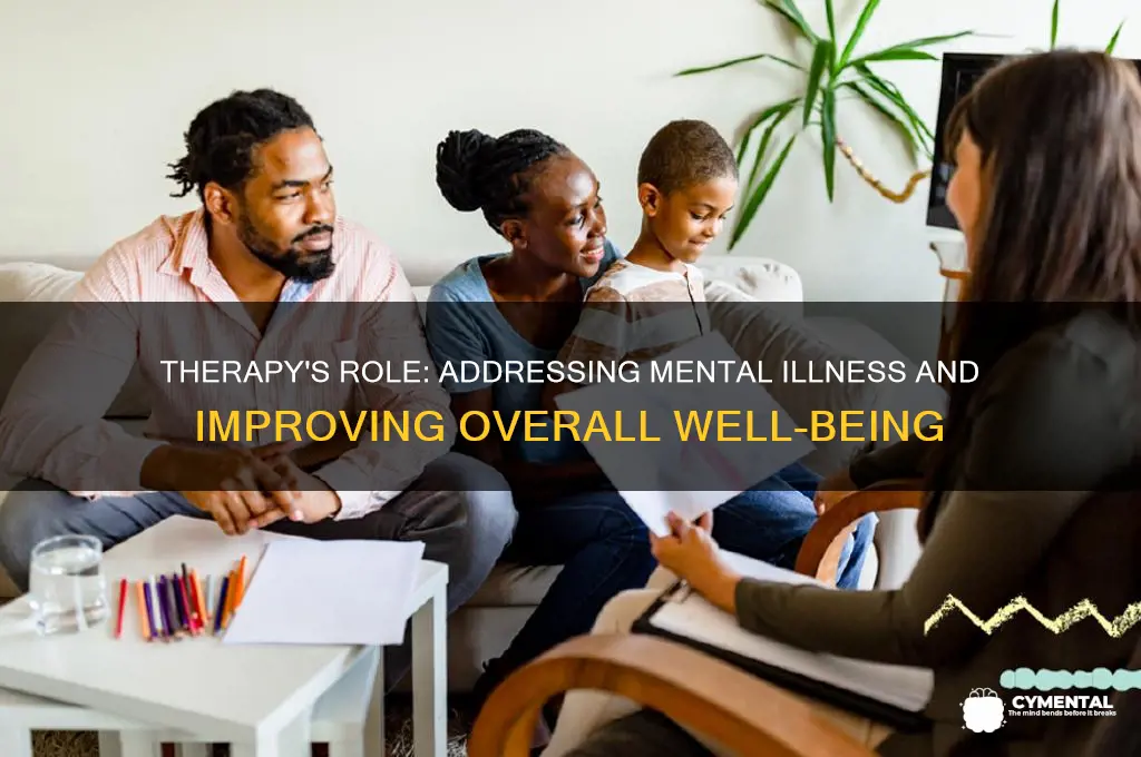 what can a therapist help with a mental illness