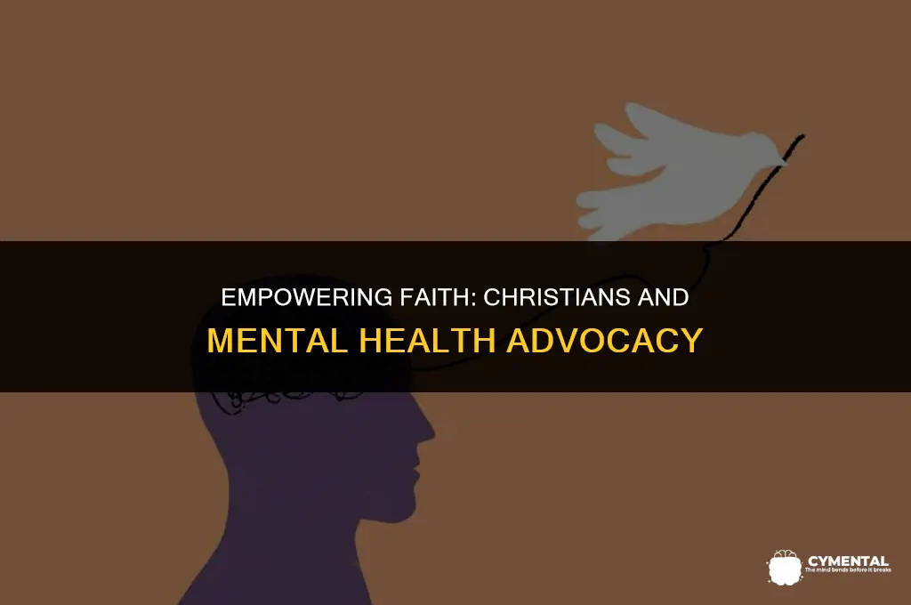 what can christians do about mental health issues