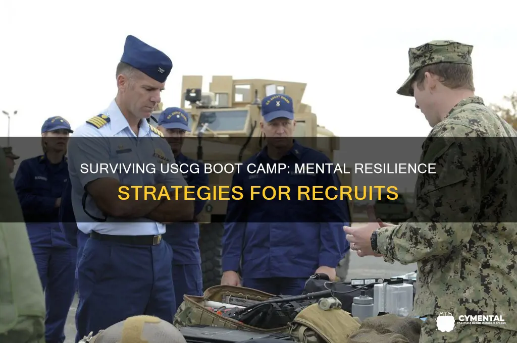 what can help a uscg recruit in bootcamp mental breakdown