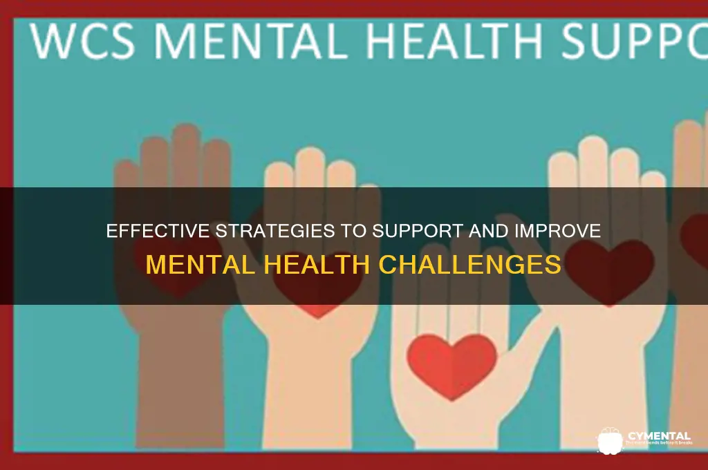 what can help mental health problems