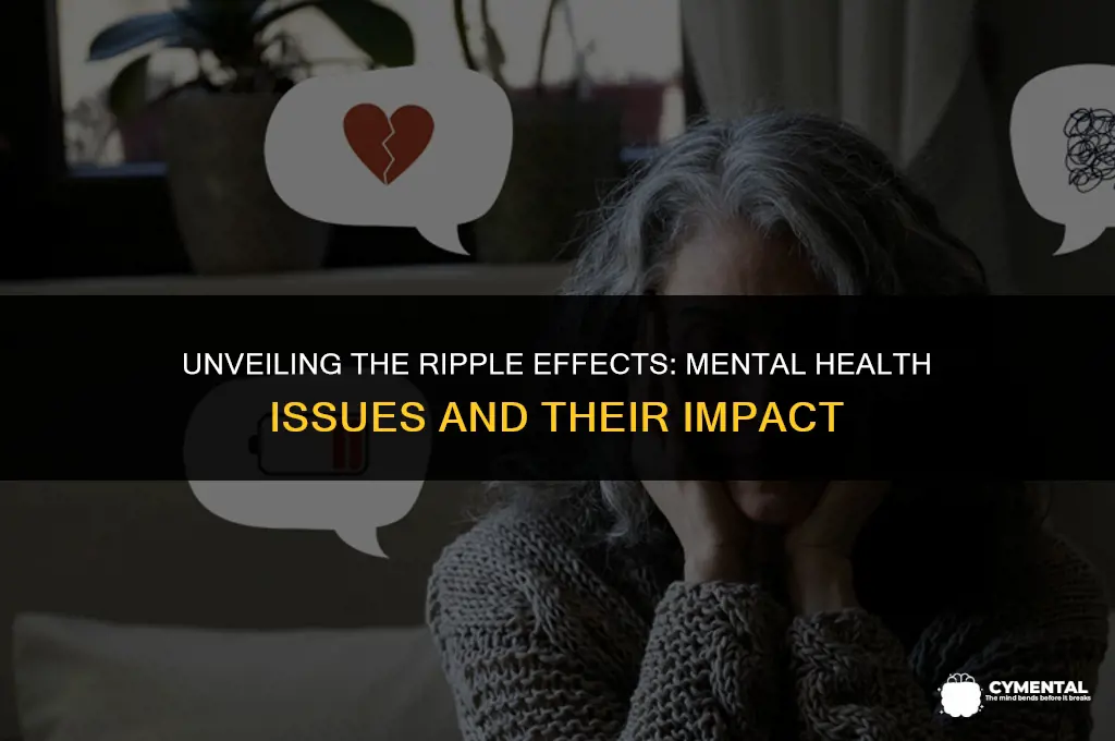 what can mental health issues lead to